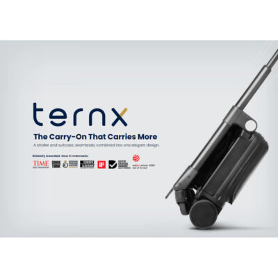 Ternx Carry On Luggage Stroller (Koper & Stroller 2-in-1 Premium untuk Traveling) Kanopi UPF 50+ thumbnail 2