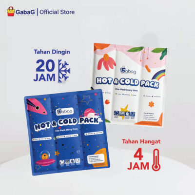GabaG Flexi Pack Ice Gel Panas Dingin Multifungsi untuk ASI,MPASI,makanan minuman & Kompres BPA FREE thumbnail 3