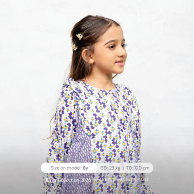 Little Palmerhaus Saraya Girl Gamis (Baju Gamis Anak Perempuan Usia 1-6 Tahun) - Baju Lebaran 2026 thumbnail 2