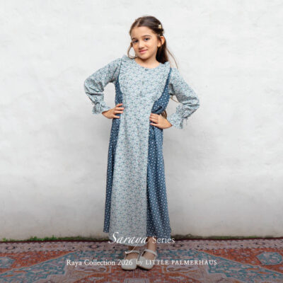 Little Palmerhaus Saraya Girl Gamis (Baju Gamis Anak Perempuan Usia 1-6 Tahun) - Baju Lebaran 2026 thumbnail 3