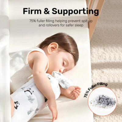 Sakumini Comfort Sleeping Bolster Pillow Baby Bantal Guling Anak Bayi Toddler Empuk ( 1 pcs ) thumbnail 2