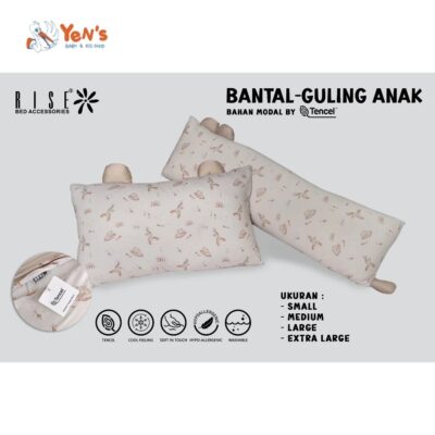 Rise Bantal dan Guling Baby Bayi Bahan Tencel (1 Pcs)
