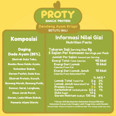 PROTY Dendeng Ayam Krispi Premium Khas Nusantara Betutu Rendang Sate Madura Oleh Oleh Bali Indonesia thumbnail 7