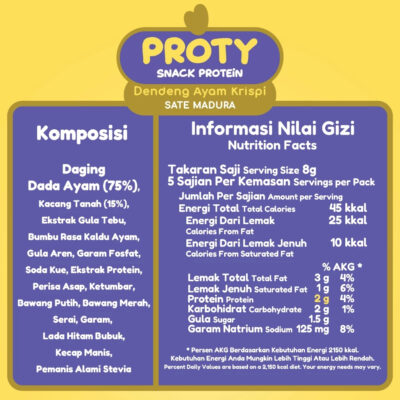 PROTY Dendeng Ayam Krispi Premium Khas Nusantara Betutu Rendang Sate Madura Oleh Oleh Bali Indonesia thumbnail 9