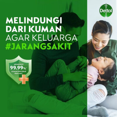 Dettol Antiseptik Liquid 245ml / Cairan Anti Bakteri Pembunuh Kuman thumbnail 5