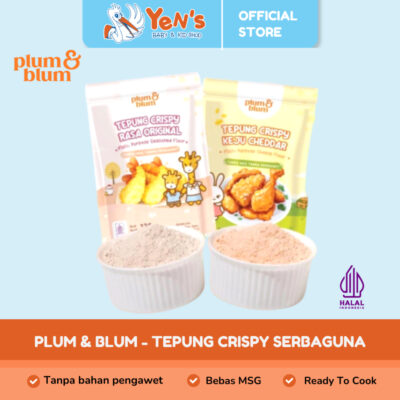 Plum & Blum - Tepung Crispy Serbaguna / Tepung Bumbu Serbaguna - 1 Pouch - Non MSG
