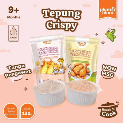 Plum & Blum - Tepung Crispy Serbaguna / Tepung Bumbu Serbaguna - 1 Pouch - Non MSG thumbnail 2