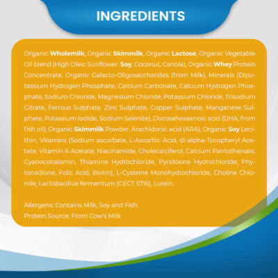 Nature One Dairy Organic Step 2 - Susu Formula Organik 900 Gram Halal thumbnail 5