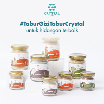 Crystal of the Sea - Crystal Farm Chicken Powder 20GR/80GR - Kaldu Ayam Kampung Bubuk - Kaldu MPASI NON MSG thumbnail 8