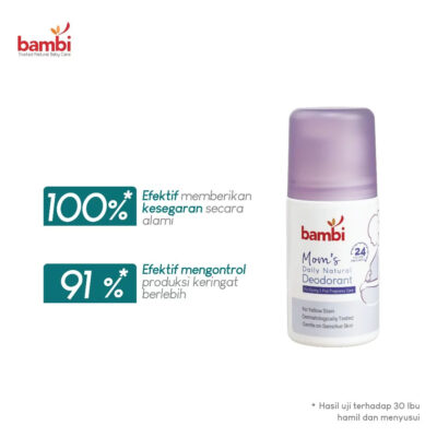 Bambi Mom's Daily Natural Deodorant - 50ml thumbnail 5