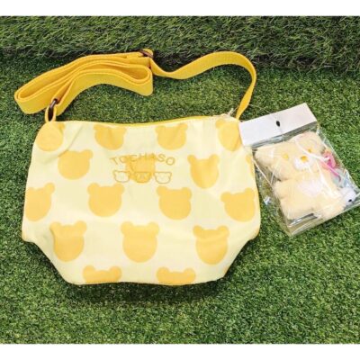 Tas Selempang Anak & Remaja Motif Beruang Tochaso - Free Gantungan Boneka thumbnail 2