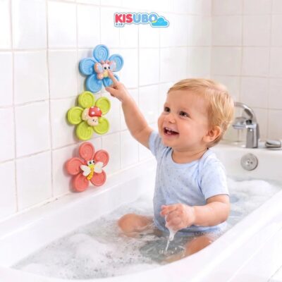 KISUBO Spin Fun Suction Cup Toy | Mainan Fidget Spin Bayi dan Anak Mainan Putar Toys Bahan aman thumbnail 2