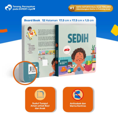 Tentang Anak - Boardbook Sedih Takut Senang Marah l Buku Cerita Anak Bergambar thumbnail 4
