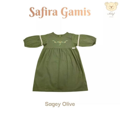 NARY Safira Gamis - Gamis Bayi Dan Anak Perempuan 6 Bulan - 3 Tahun (1 Pcs) thumbnail 5