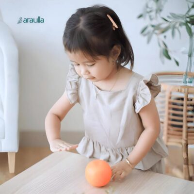 Araulla - GIO ONE SET baju anak perempuan | baju setelan anak perempuan Linen premium, adem & nyaman thumbnail 4