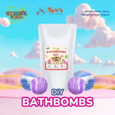DIY Bath Bomb – Fun, Wangi & Me Time yang Lebih Menenangkan Chemical Is Fun-Bahan aman & ramah kulit