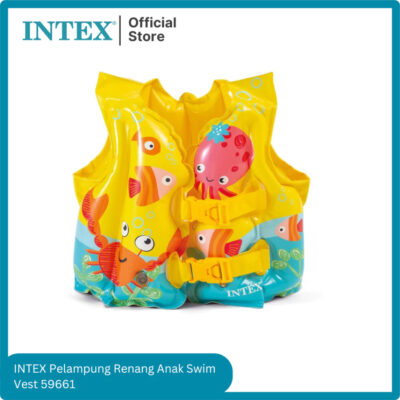 INTEX Swim Vest 59661 Pelampung Renang Anak Untuk usia 3-5 Tahun thumbnail 2