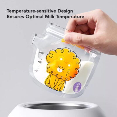 Sakumini Disposable Breastmilk Storage Bag Kantong Asi Susu Bayi Thermal Sensor Suhu BPA Free