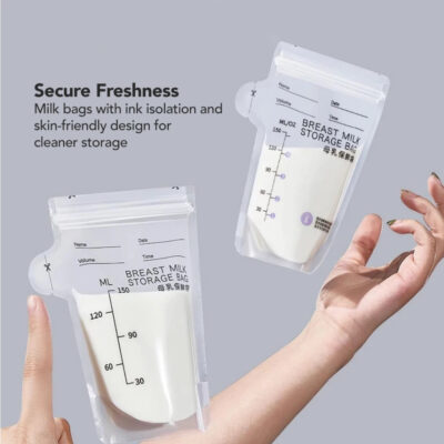 Sakumini Disposable Breastmilk Storage Bag Penampung Kantong Asi Susu Bayi Food Grade Isi 30 Pcs thumbnail 3