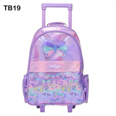 Backpack Trolley Motif Karakter / Tas Sekolah Anak Laki - Laki & Perempuan