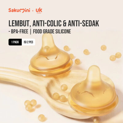 Sakumini Dot Botol Susu Isi 2 Pacifier Aksesoris PPSU Milk Bottle Baby Newborn Anti Tumpah BPA Free