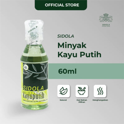 Sidola Minyak Kayu Putih 100ml / 30ml / 60ml / 100ml - Terbuat dari bahan alami pilihan thumbnail 3