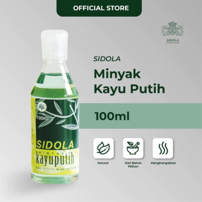 Sidola Minyak Kayu Putih 100ml / 30ml / 60ml / 100ml - Terbuat dari bahan alami pilihan thumbnail 4