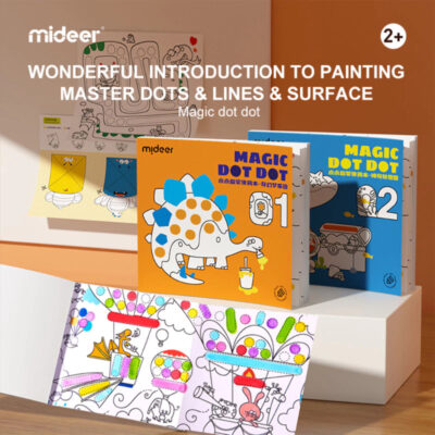Mideer - Magic Dot Dot | Buku Belajar Mewarnai Anak 2+ Tahun thumbnail 3
