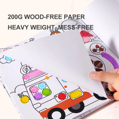 Mideer - Magic Dot Dot | Buku Belajar Mewarnai Anak 2+ Tahun thumbnail 6