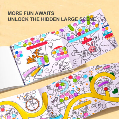 Mideer - Magic Dot Dot | Buku Belajar Mewarnai Anak 2+ Tahun thumbnail 8