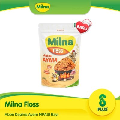 Milna Floss - Abon Daging Ayam / Sapi MPASI Bayi - Rendah gula dan garam thumbnail 3
