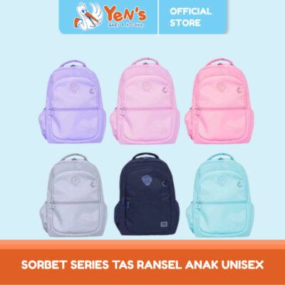 Sorbet Series Tas Ransel Anak Unisex - Tas Teenager Backpack SD/SMP/REMAJA