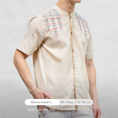 Little Palmerhaus Rihla Dad Koko Shirt (Baju Koko Pria Dewasa) - Baju Lebaran 2026 thumbnail 2