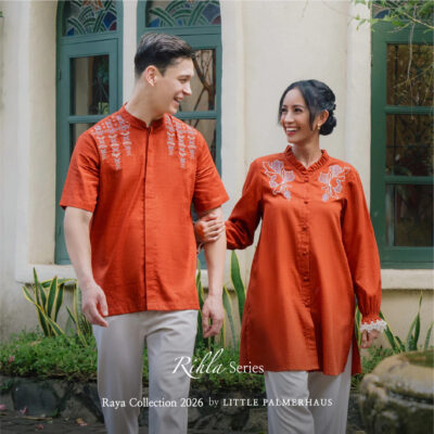 Little Palmerhaus Rihla Dad Koko Shirt (Baju Koko Pria Dewasa) - Baju Lebaran 2026 thumbnail 3