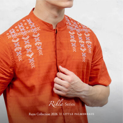 Little Palmerhaus Rihla Dad Koko Shirt (Baju Koko Pria Dewasa) - Baju Lebaran 2026 thumbnail 6