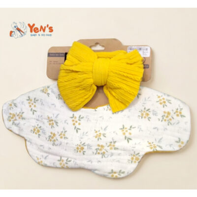 Set Slabber & Bando Bayi Premium - Motif Floral & Bear Aesthetic - Lembut, Nyaman thumbnail 5
