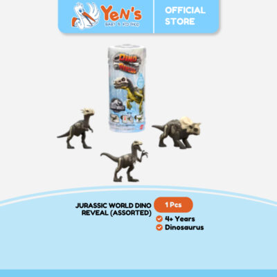 Jurassic World Dino Reveal (Assorted) - Mainan Koleksi Figur Dinosaurus 4+ Years