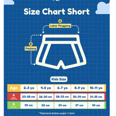 Litttle Pep - Short Pants - Celana Pendek Anak Unisex thumbnail 2