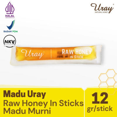 Madu Uray Raw Honey In Sticks 120 gr - Madu Murni Hutan thumbnail 4