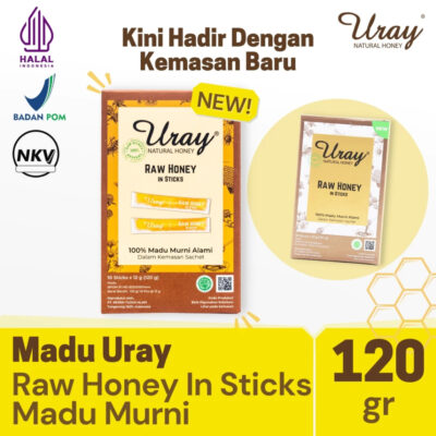 Madu Uray Raw Honey In Sticks 120 gr - Madu Murni Hutan thumbnail 5