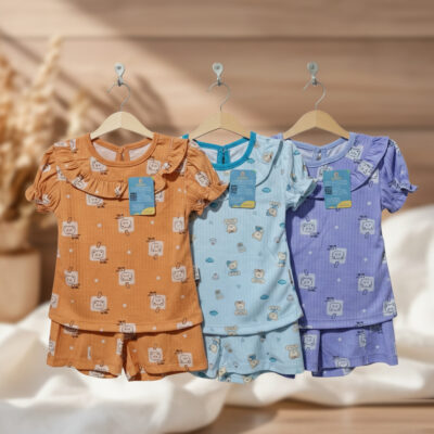 Cainito Oblong Pendek Rumbay - Setelan Harian Anak Nyaman & Stylish ( 1 Stel )