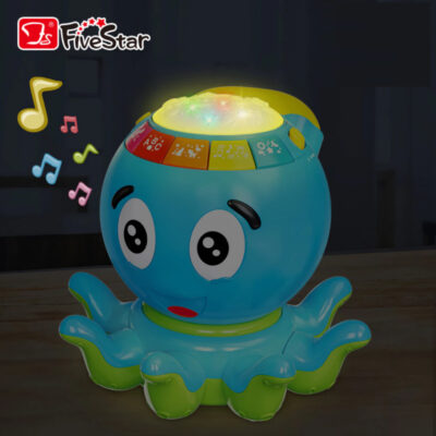 Five Star Musical Crawling Octopus - Mainan Edukatif Anak thumbnail 7