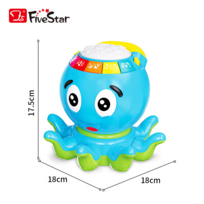 Five Star Musical Crawling Octopus - Mainan Edukatif Anak thumbnail 9