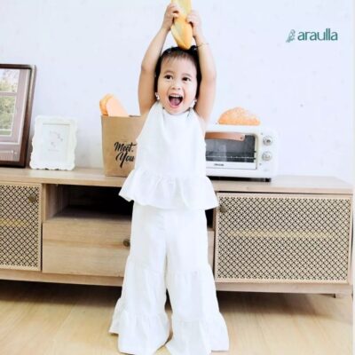 Yuna One Set Anak Perempuan | Setelan Anak Crinkle Airflow Premium premium, adem & nyaman thumbnail 5