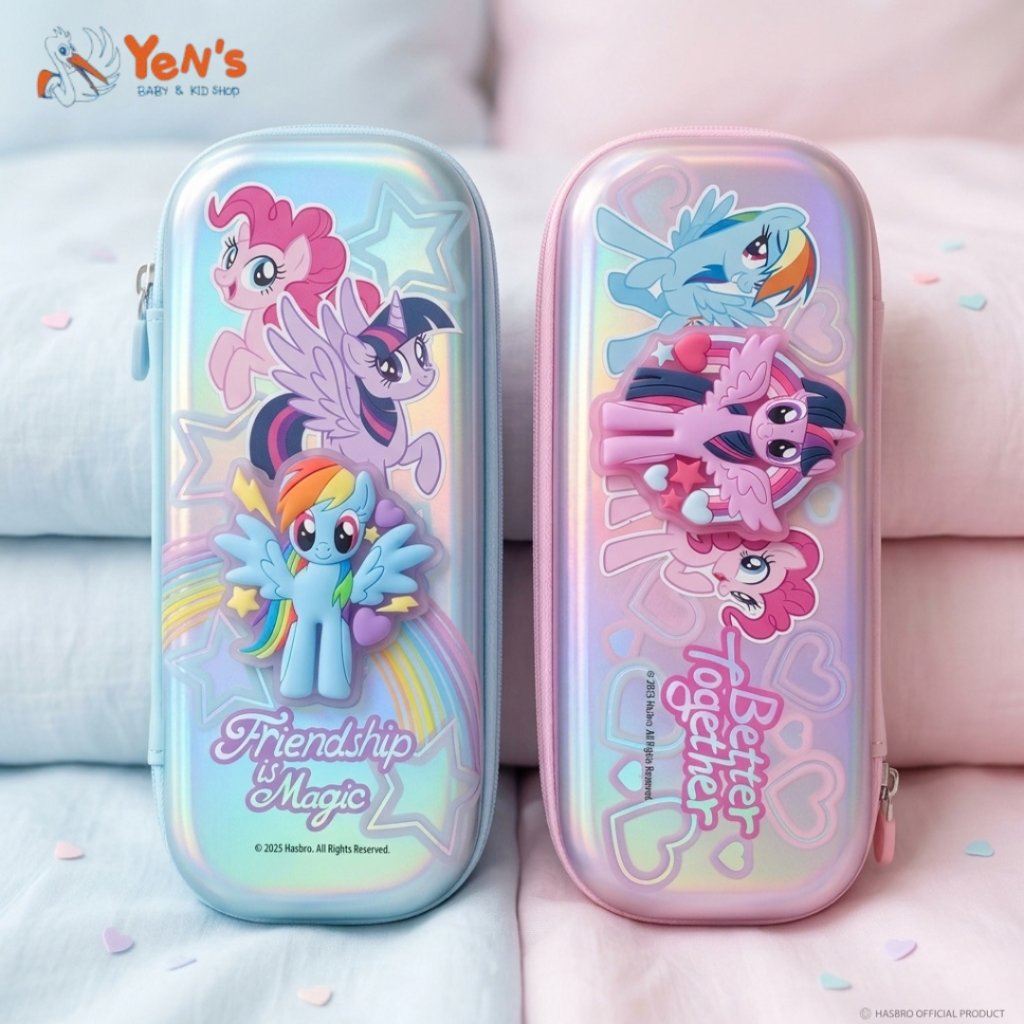 Tempat Pensil EVA 3D Timbul Karakter Little Pony & Transformers Premium Hardcase ( 1 Pcs )