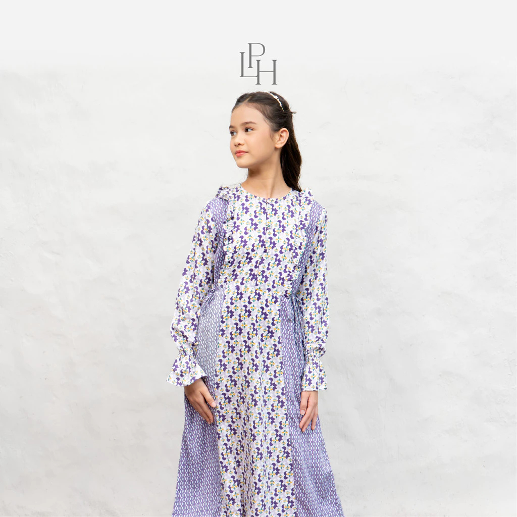 Little Palmerhaus Saraya Teen Girl Gamis Usia 6-14 Tahun - Baju Lebaran 2026 - Gamis Anak Perempuan