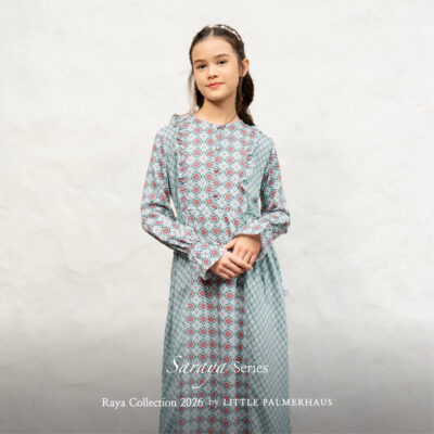 Little Palmerhaus Saraya Teen Girl Gamis Usia 6-14 Tahun - Baju Lebaran 2026 - Gamis Anak Perempuan thumbnail 5
