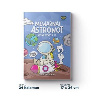 Amazing Books Buku Mewarnai Astronot - Buku Anak