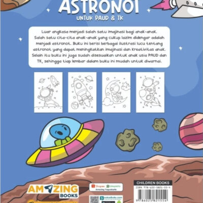 Amazing Books Buku Mewarnai Astronot - Buku Anak thumbnail 3