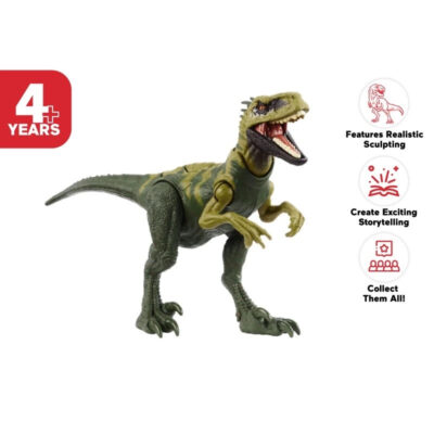 Jurassic World Dino Trackers Strike Attack Atrociraptor - Mainan Action Figure ( 1 Pcs ) thumbnail 2